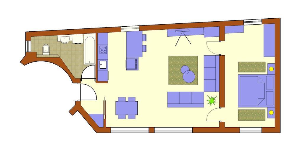 Apartment Atrium Plaza Загреб Номер фото